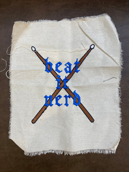 Beat it Nerd Patch