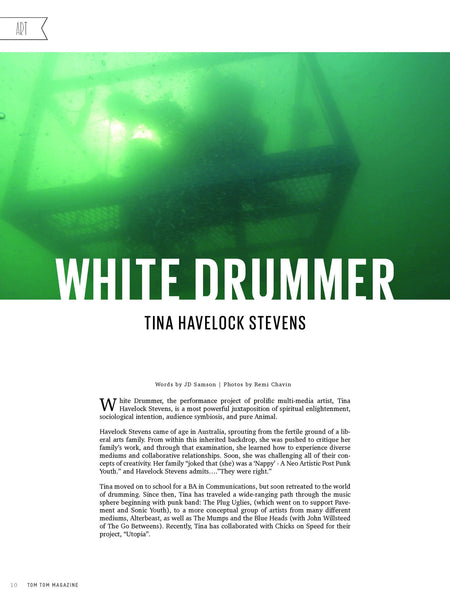 Tom Tom Magazine Issue 19: In The Studio - Drummers | Music | Feminism: Shop Tom Tom