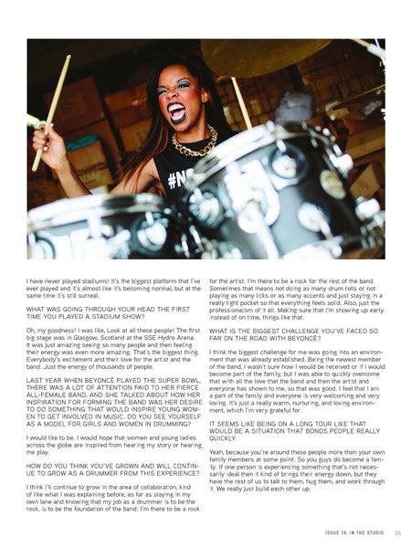 Tom Tom Magazine Issue 19: In The Studio - Drummers | Music | Feminism: Shop Tom Tom