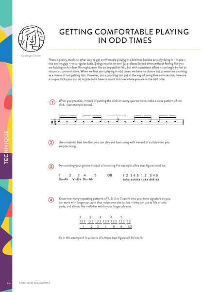 Tom Tom Magazine Issue 24: TIME - Drummers | Music | Feminism: Shop Tom Tom