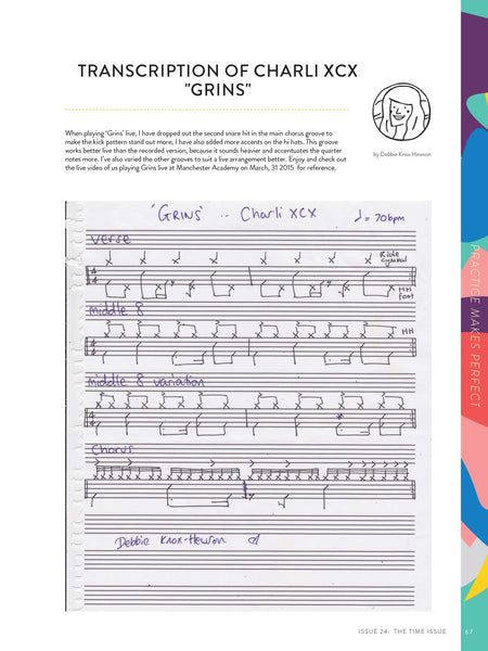 Tom Tom Magazine Issue 24: TIME - Drummers | Music | Feminism: Shop Tom Tom