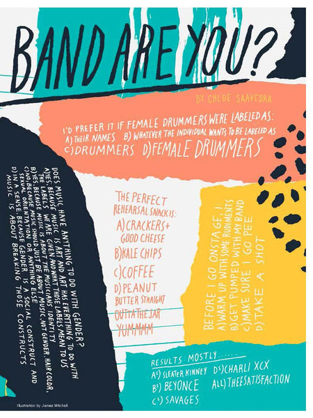 Tom Tom Magazine Issue 21:  The Girl Band Issue - Drummers | Music | Feminism: Shop Tom Tom