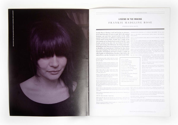 Tom Tom Magazine Issue 1: Our First Issue