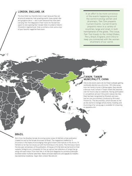 Tom Tom Magazine Issue 15: Drummers Who Sing - Drummers | Music | Feminism: Shop Tom Tom