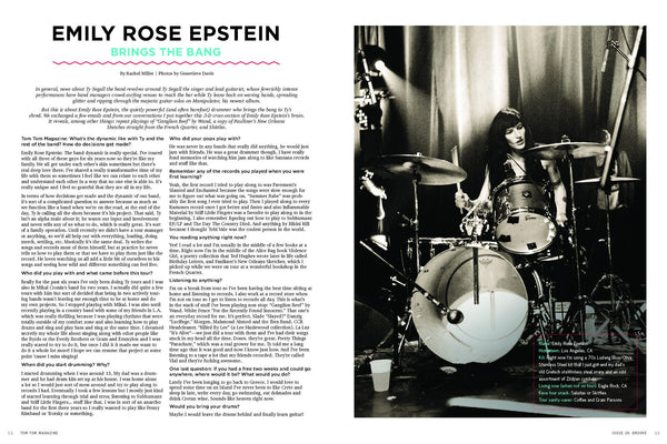 Tom Tom Magazine Issue 20: Groove - Drummers | Music | Feminism: Shop Tom Tom