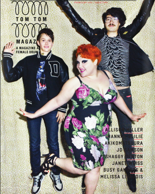 Tom Tom Magazine Issue 2 - Drummers | Music | Feminism: Shop Tom Tom