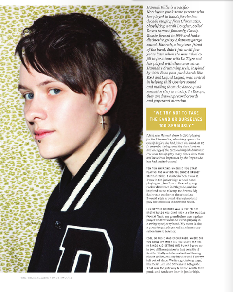 Tom Tom Magazine Issue 2 - Drummers | Music | Feminism: Shop Tom Tom