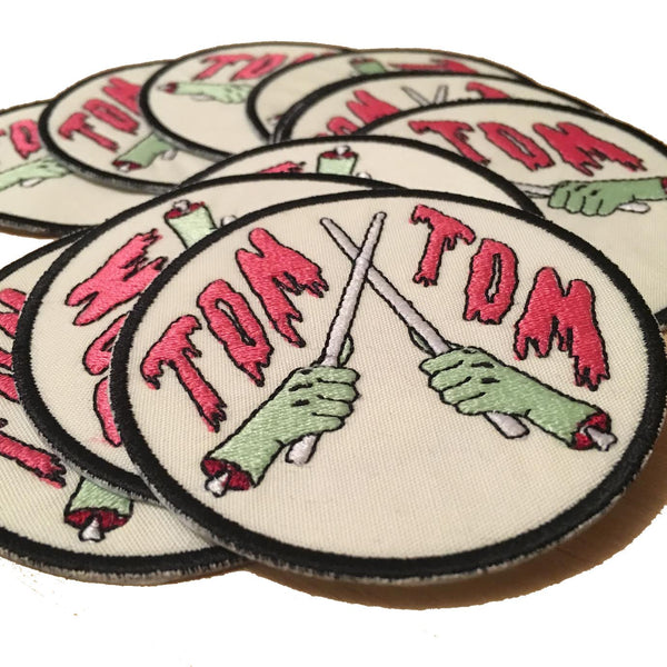 "Drum or Die" Tom Tom Patch - Drummers | Music | Feminism: Shop Tom Tom