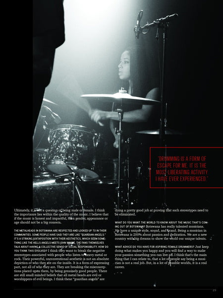 Tom Tom Magazine Issue 17: The Body Issue - Drummers | Music | Feminism: Shop Tom Tom