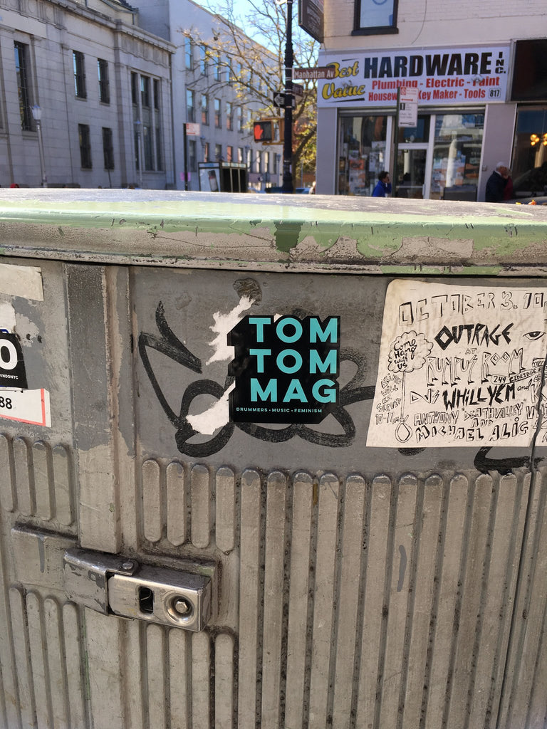 Tom Tom Magazine Sticker Pack - Drummers | Music | Feminism: Shop Tom Tom