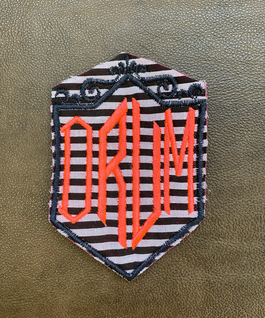 Iron-On Drum Patch