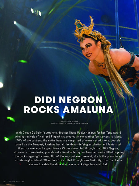 Tom Tom Magazine Issue 18: The Rebel Issue - Drummers | Music | Feminism: Shop Tom Tom