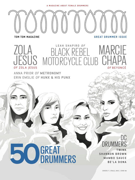 Tom Tom Magazine Issue 7 - Drummers | Music | Feminism: Shop Tom Tom