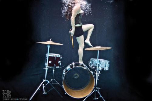 Rise Up Poster - Drummers | Music | Feminism: Shop Tom Tom