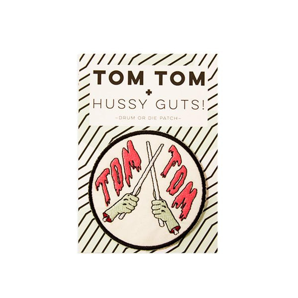 "Drum or Die" Tom Tom Patch - Drummers | Music | Feminism: Shop Tom Tom