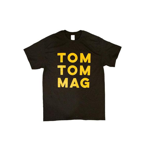 Old School Block Letter Short Sleeve Tee - Drummers | Music | Feminism: Shop Tom Tom
