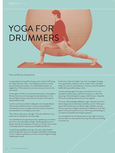 Tom Tom Magazine Issue 25: HEALTH - Drummers | Music | Feminism: Shop Tom Tom