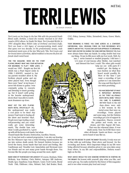 Tom Tom Magazine Issue 13: The Metal issue - Drummers | Music | Feminism: Shop Tom Tom
