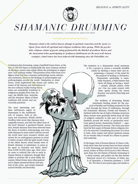 Tom Tom Magazine Issue 16: Religion and Spirituality - Drummers | Music | Feminism: Shop Tom Tom