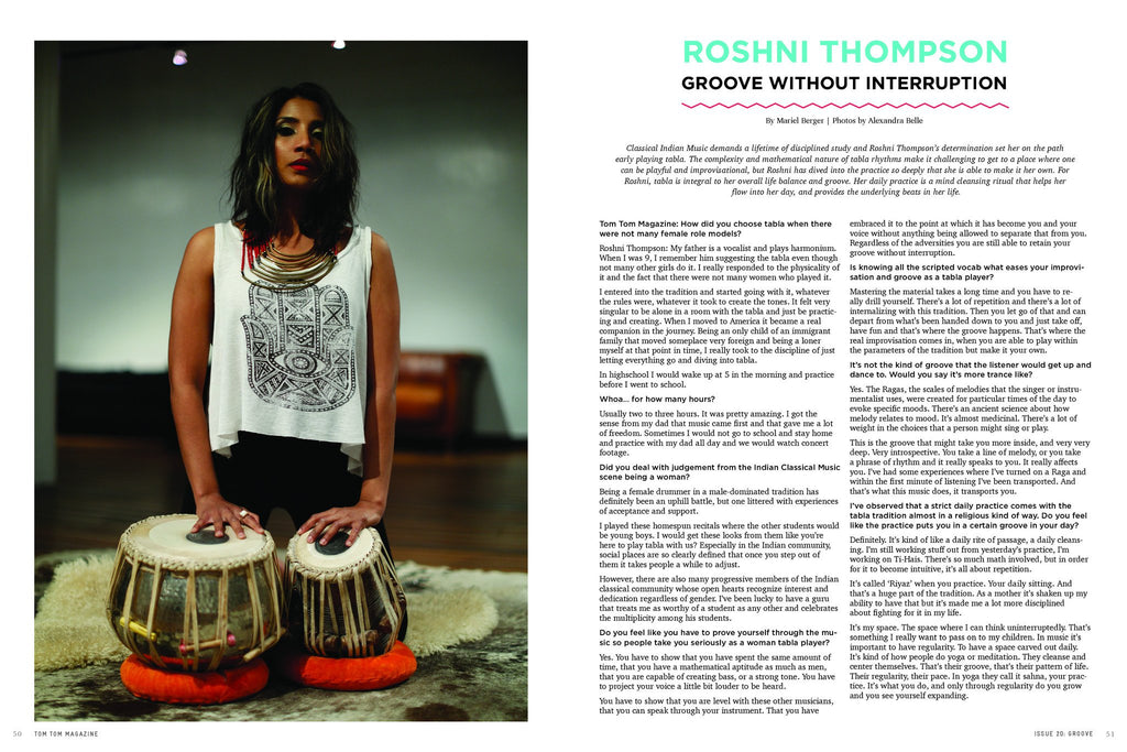 Tom Tom Magazine Issue 20: Groove - Drummers | Music | Feminism: Shop Tom Tom