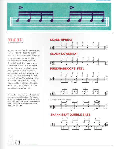 Tom Tom Magazine Issue 10: The Glamour Issue - Drummers | Music | Feminism: Shop Tom Tom