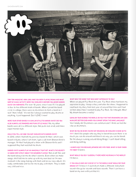 Tom Tom Magazine Issue 11: The Drum Core Issue - Drummers | Music | Feminism: Shop Tom Tom