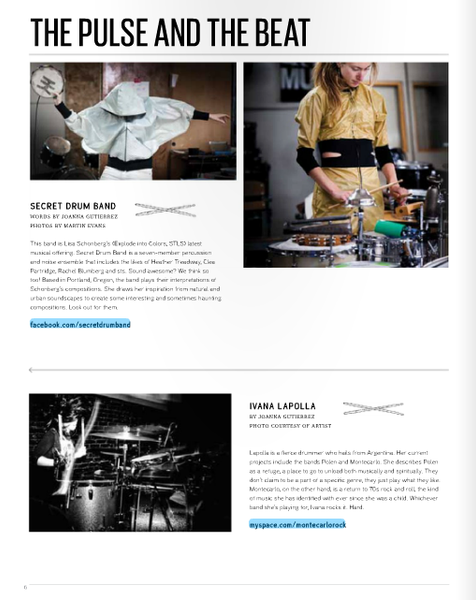 Tom Tom Magazine Issue 9: The Beat Makers Issue - Drummers | Music | Feminism: Shop Tom Tom