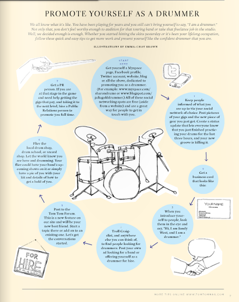Tom Tom Magazine Issue 6: The Photo Issue - Drummers | Music | Feminism: Shop Tom Tom