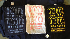 Tom Tom Magazine T-Shirt Grey with Red Print
