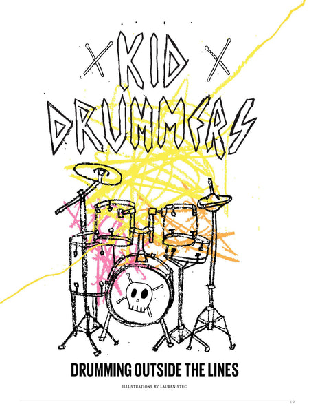 Tom Tom Magazine Issue 8: The Kids Issue - Drummers | Music | Feminism: Shop Tom Tom